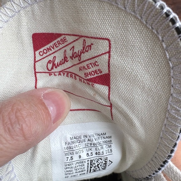 Run Star Hike Platform Dark Silver Metallic Converse - Picture 8 of 8